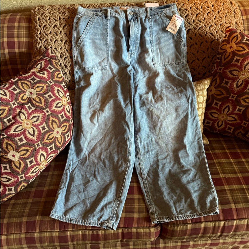 Lucky Brand Blue Ankle Cropped Jeans sz.12